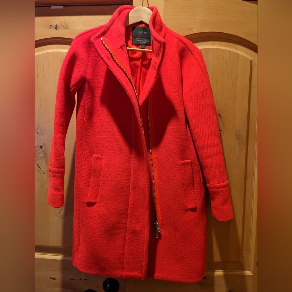 J.Crew Nellogori Stadium Cloth Cocoon Coat